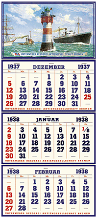 The invention of the 3-month-calendar